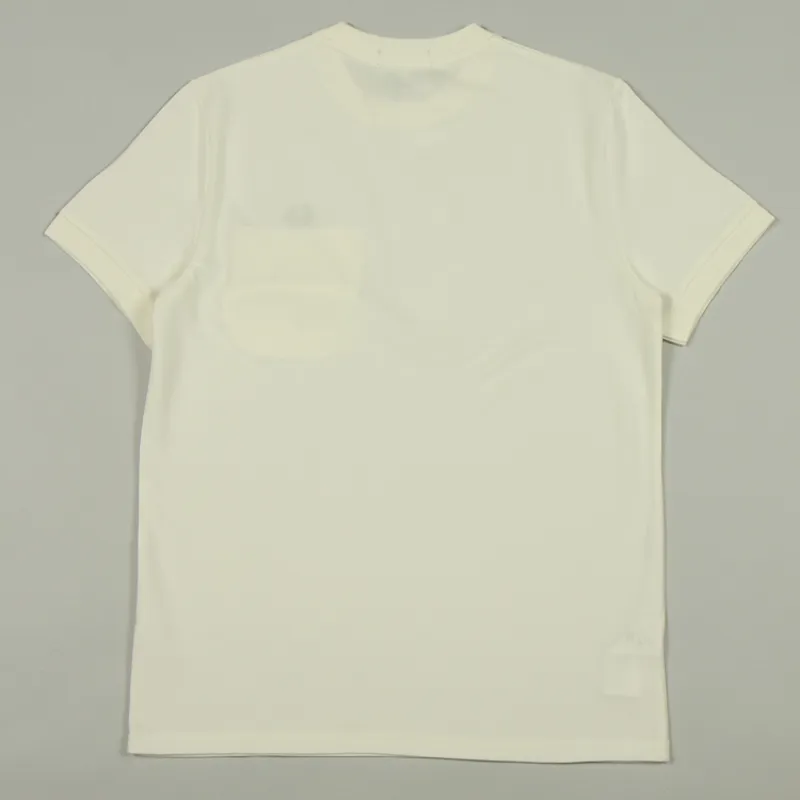 Fred Perry Pocket Detail Pique T-Shirt - Snow White-2